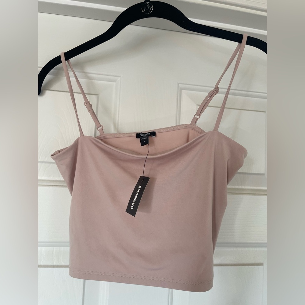 Women’s Express Blush Camisole Tank | Chic & Versatile, Size S